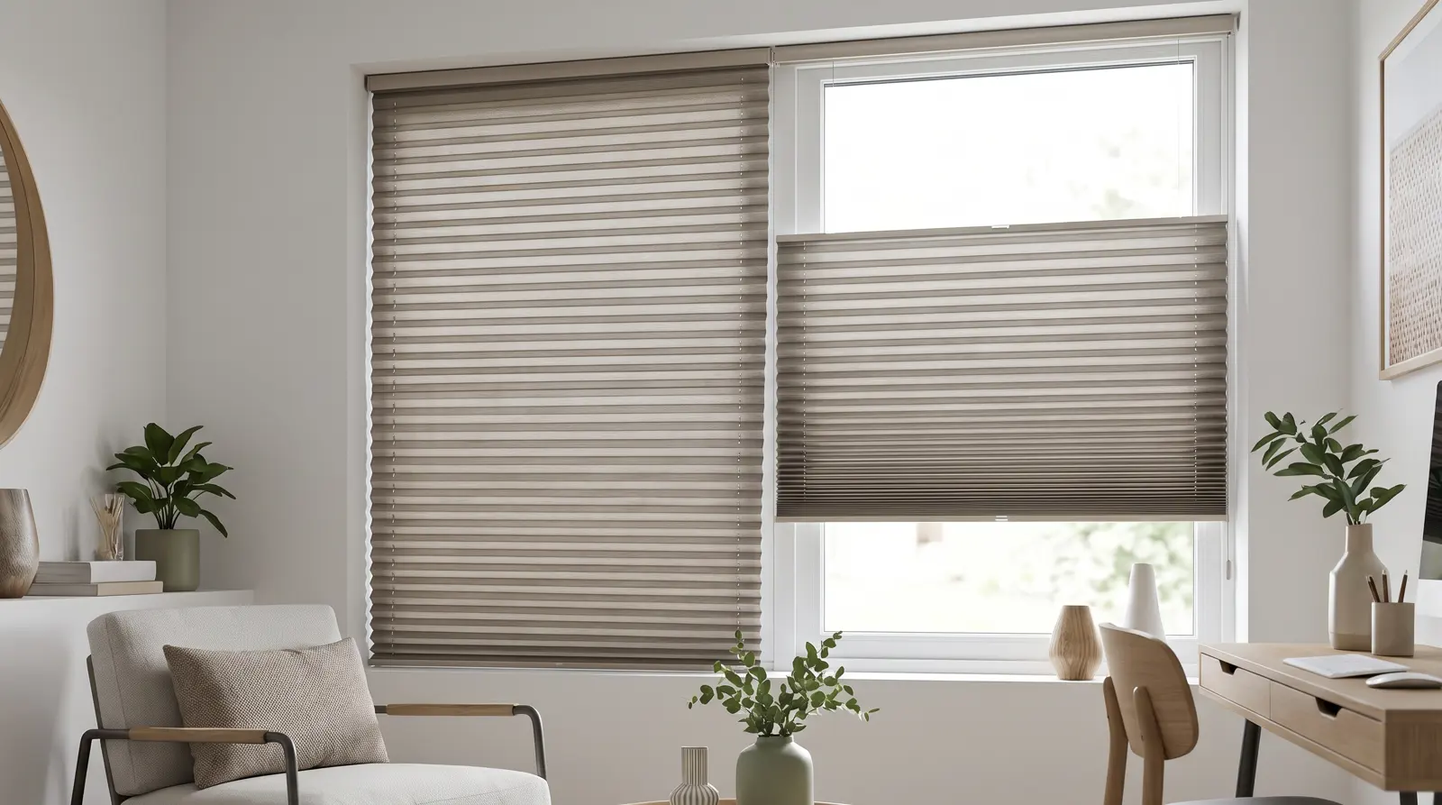 Made-to-Measure Pleated Blinds